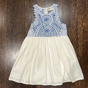 Children’s white and blue brand new Zara dress